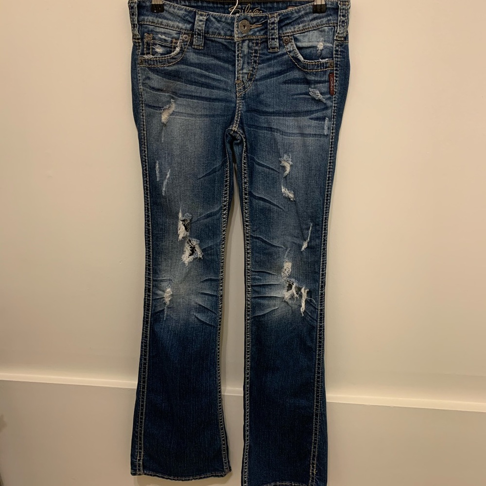 EUC — Silver Jeans